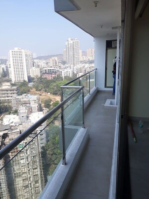 Balcony in 1 BHK Apartment at Conwood Astoria, Goregaon East – for Rent