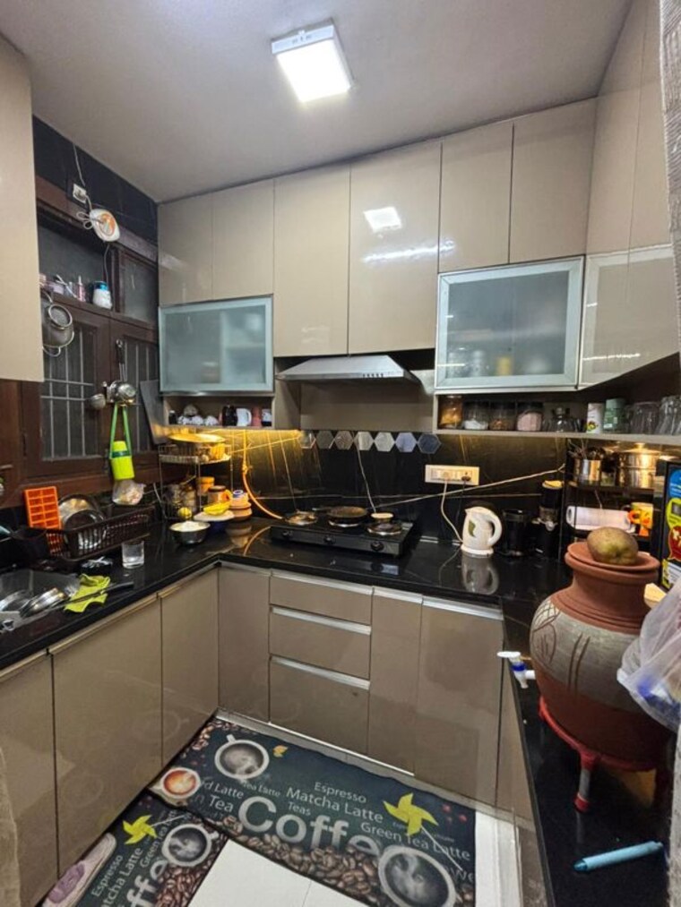Kitchen, mahavir enclave 1 1 Bedroom 450 Sq.Ft. Builder Floor In Mahavir Enclave 1 Delhi 10657725
