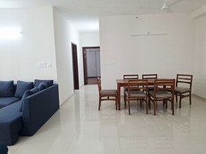 Staircase in 3 BHK Apartment at LnT Raintree Boulevard, Hebbal – for Rent