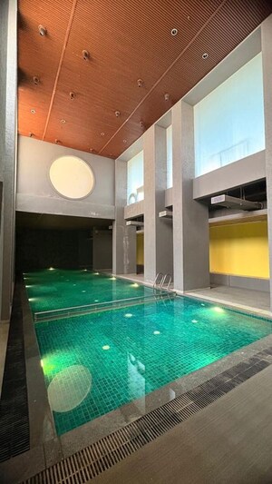 Swimming Pool in 4 BHK Apartment at Suraj Oranje Castle, Gomti Nagar – for Rent