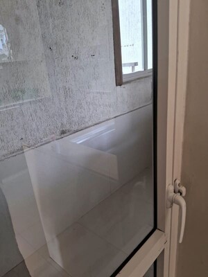 Bathroom in 3 BHK Apartment at Soham Crystal Spires, Thane West – for Rent