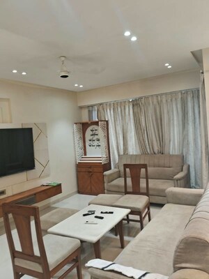 Team Area in 3 BHK Apartment at Soham Crystal Spires, Thane West – for Rent