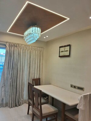 Team Area in 3 BHK Apartment at Soham Crystal Spires, Thane West – for Rent