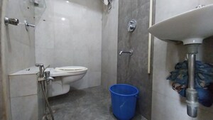 Bathroom in 1 BHK Apartment at Shiv Shakti Tower 28, Malad East – for Rent