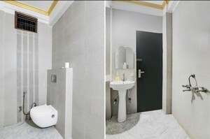 Bathroom in  Pg at Vibhuti Khand – for Rent