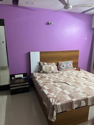 Bedroom in 2 BHK Apartment at Varun Garden, Ghodbunder Road – for Rent