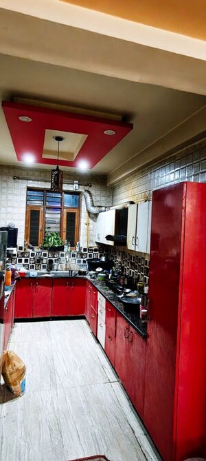 Kitchen in 2 BHK Builder Floor at Ashoka Enclave – for Rent