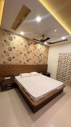 Bedroom in 3 BHK Apartment at Rohtas Presidential Arcade, Vibhuti Khand – for Rent