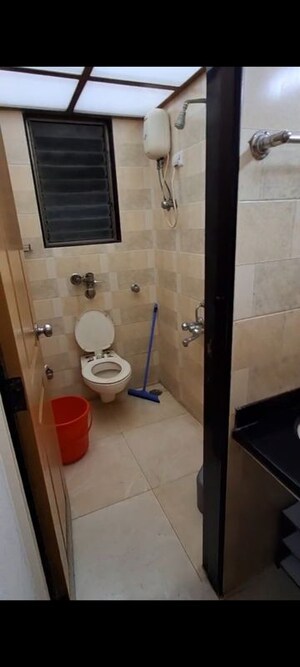 Bathroom in 2 BHK Apartment at Swastik CHS Vile Parle, Vile Parle West – for Rent