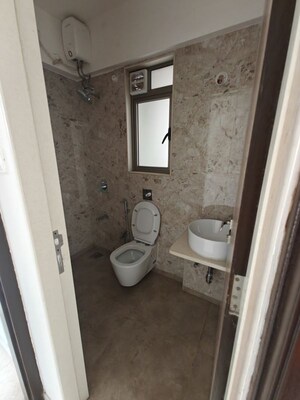 Bathroom in 2 BHK Apartment at Chandak Cornerstone, Worli – for Rent