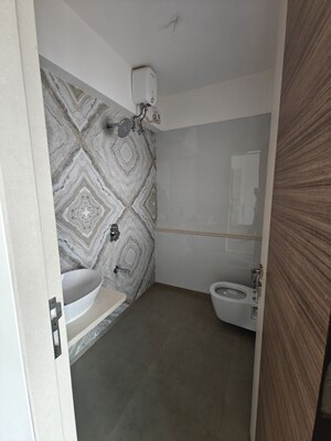 Bathroom in 2 BHK Apartment at Chandak Cornerstone, Worli – for Rent