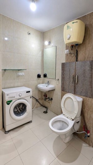 Bathroom in 3.5 BHK Apartment at IFCI 21st Milestone Residency, Raj Nagar – for Sale