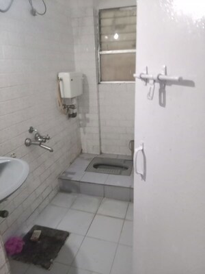 Bathroom in 2 BHK Apartment at Suvarnayug Loksangam Vihar, Aundh – for Rent