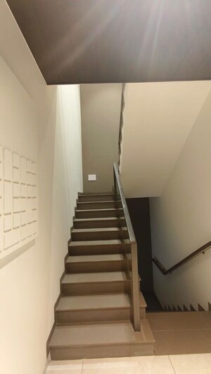 Staircase in 4 BHK Villa at Serene 11, Bhayli – for Sale
