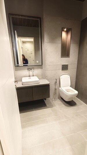 Bathroom in 4 BHK Villa at Serene 11, Bhayli – for Sale