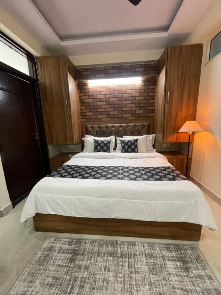 Bedroom, dlf city phase 3 1 Bedroom 700 Sq.Ft. Builder Floor In Dlf City Phase 3 Gurgaon 10657835