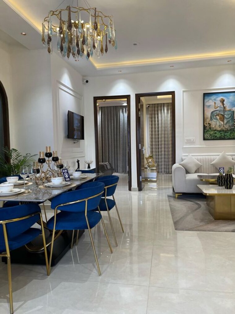 Living Room, pinnacle-aeren-homes 3 Bedroom 1680 Sq.Ft. Apartment In Pir Machalla Zirakpur 10657902