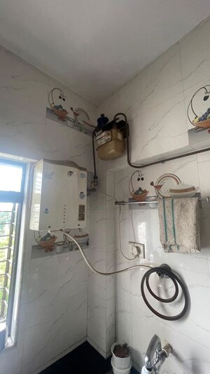 Bathroom in 2 BHK Apartment at Dream House Society, Chinchwad – for Sale