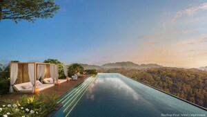 Swimming Pool in 1 BHK Apartment at Puranik Rumah Bali, Ghodbunder Road – for Sale