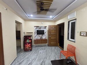 Living Room in 1 BHK Builder Floor at Kondapur – for Rent