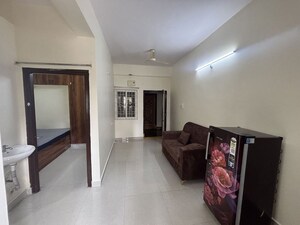 Living Room in 1 BHK Builder Floor at Kondapur – for Rent