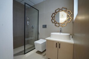 Bathroom in 3 BHK Apartment at Hermitage Royale, Ramgarh Bhudda – for Sale