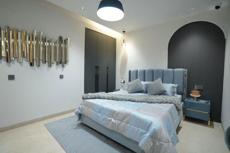 Bedroom, hermitage-royale 3 Bedroom 1880 Sq.Ft. Apartment In Ramgarh Bhudda Zirakpur 10657960