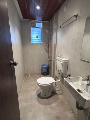 Bathroom in 2 BHK Apartment at Rahul East View, Hadapsar – for Rent