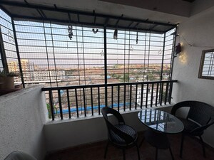 Staircase in 2 BHK Apartment at Rahul East View, Hadapsar – for Rent