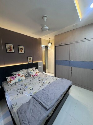 Bedroom in 2 BHK Apartment at Rahul East View, Hadapsar – for Rent