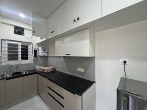 Kitchen in 1 BHK Builder Floor at Kondapur – for Rent