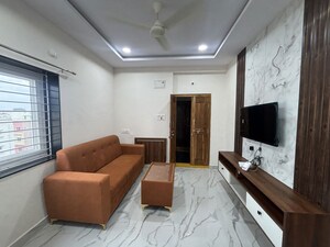 Living Room in 1 BHK Builder Floor at Kondapur – for Rent