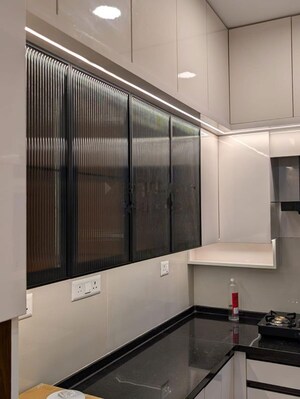Kitchen in 1 RK Apartment at Provident Capella, Whitefield – for Rent