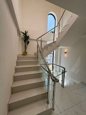 Staircase in 4 BHK Villa at Bhayli – for Sale