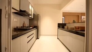 Kitchen in 1 BHK Apartment at Rohan Abhilasha, Wagholi – for Rent