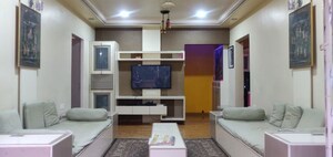 Living Room in 2 BHK Apartment at Bhusari Colony – for Rent