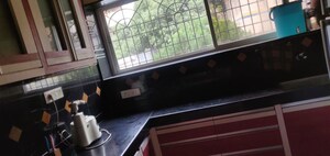 Kitchen in 2 BHK Apartment at Bhusari Colony – for Rent