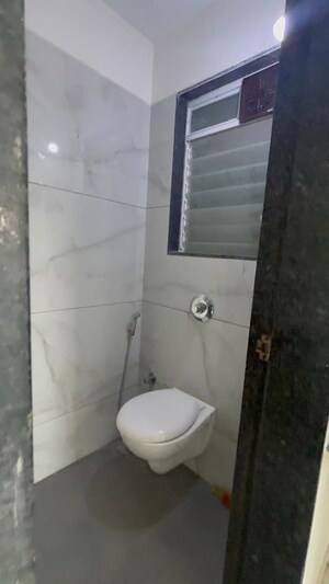 Bathroom in 1 BHK Apartment at Metropolis Bayside, Kasarvadavali – for Rent