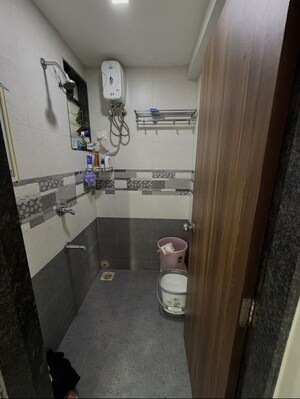Bathroom in 1 BHK Apartment at Ornate CHS Chembur, Chembur – for Sale