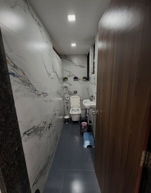 Bathroom in 1 BHK Apartment at Ornate CHS Chembur, Chembur – for Sale