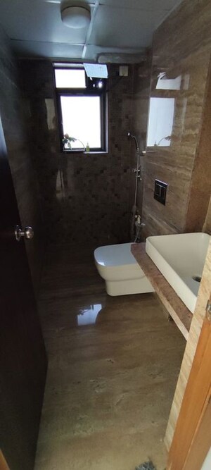 Bathroom in 3 BHK Apartment at Nav Palmyra Apartment, Khar West – for Rent