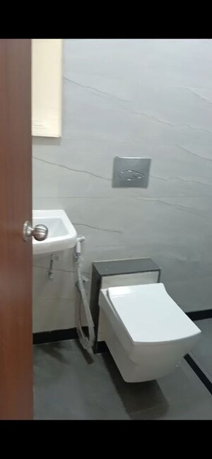 Attached Bathroom in 2 BHK Apartment at Triumph Swastik, Malad West – for Sale