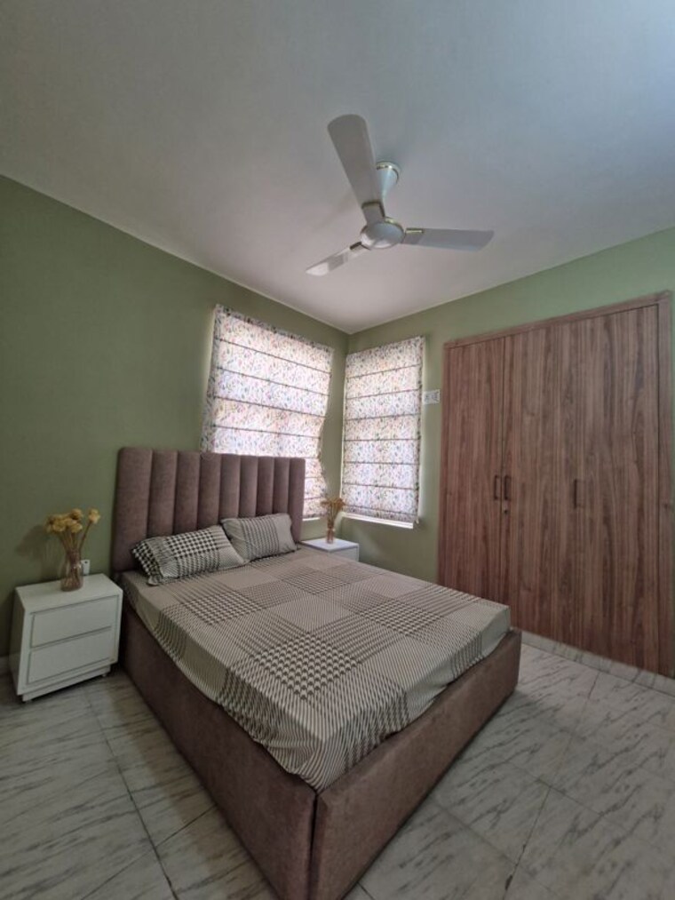 Bedroom, krish-city-phase-2 3 Bedroom 975 Sq.Ft. Apartment In Tapukara Bhiwadi 10658054