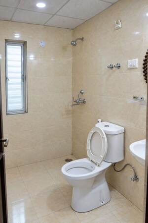 Bathroom in 4 BHK Apartment at Trident Embassy, Sector 1 Greater Noida – for Sale