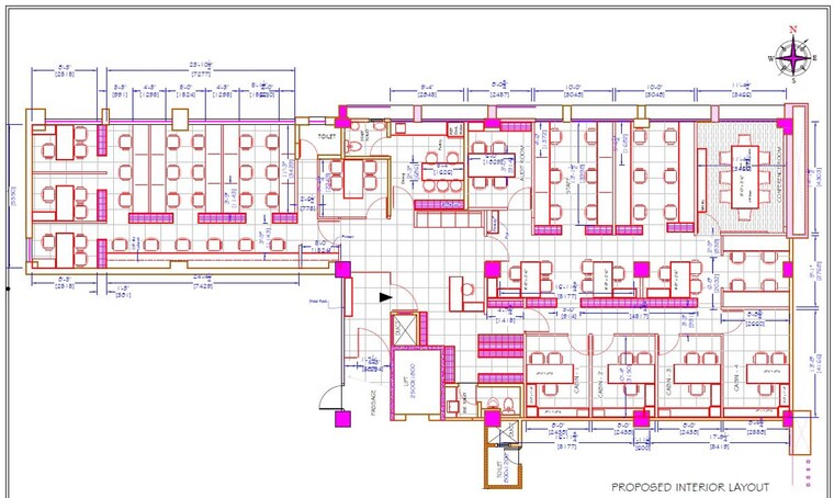 Master Plan, shyamal Commercial Office Space 4115 Sq.Ft. In Shyamal Ahmedabad 10658112