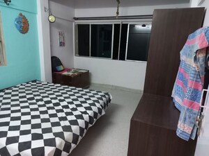 Bedroom in 3 BHK Apartment at Omkar Veda Exclusive, Parel – for Rent