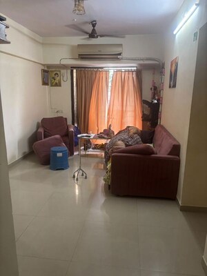 Living Room in 3 BHK Apartment at Omkar Veda Exclusive, Parel – for Rent