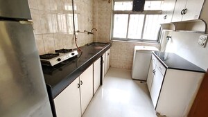Kitchen in 1 BHK Apartment at Lalani Valentine Apartment, Malad East – for Rent