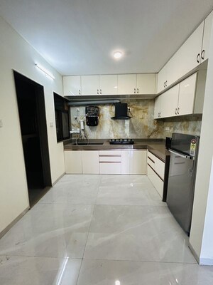 Kitchen in 2 BHK Apartment at Oxy Beaumonde, Viman Nagar – for Rent