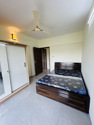 Bedroom in 2 BHK Apartment at Oxy Beaumonde, Viman Nagar – for Rent
